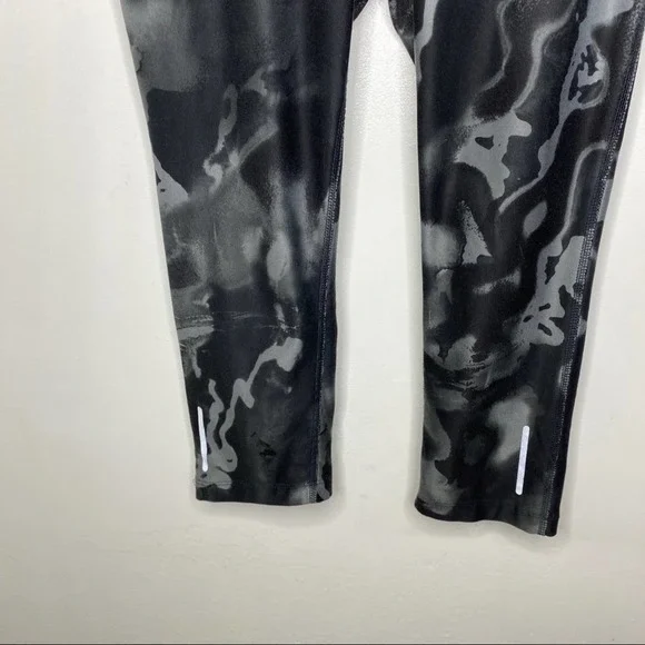 Nike Running Black and Grey Capri Leggings - Picture 3 of 8